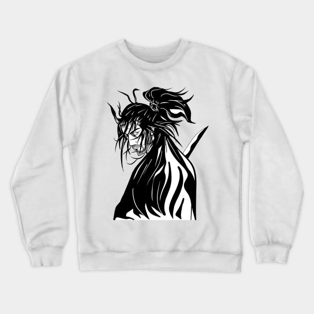 vagabond by musashi miyamoto the legend samurai Crewneck Sweatshirt by jorge_lebeau